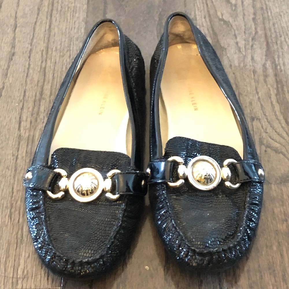 🔴Black Dressy Moccasin Driving Shoe Loafer Flats